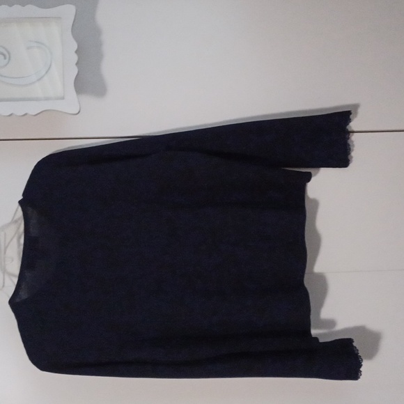 Norton McNaughton Womens SZ. L, Navy blue Sweater. - Picture 6 of 6